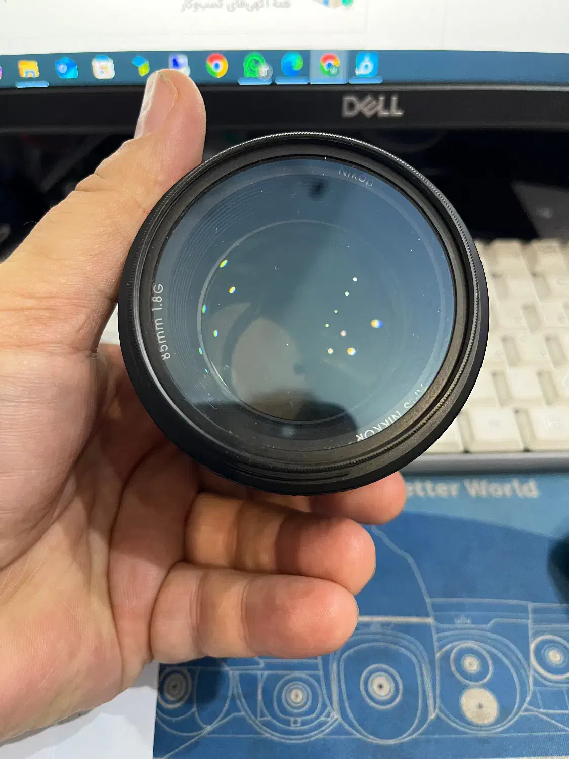 لنز دوربین نیکون 85mm F/1.8G AF-S|دوربین عکاسی و فیلم‌برداری|تهران, شیخ هادی|دیوار
