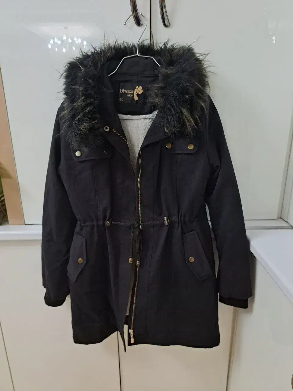 کاپشن بنفش و مشکی|لباس|تبریز, |دیوار