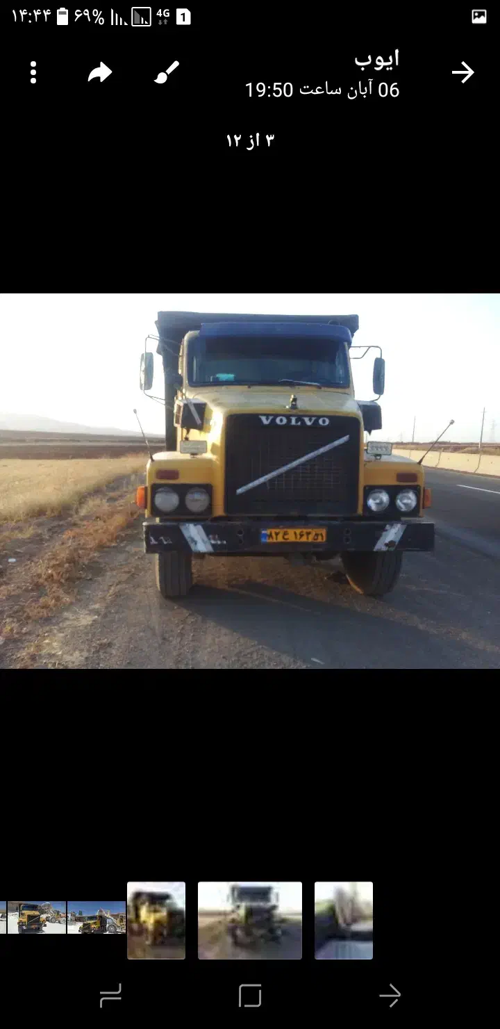 دهچرخ ولوو گمپرسی|خودرو سنگین|سقز, |دیوار