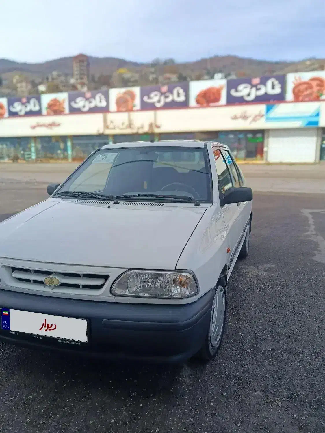 پراید مدل 95 استثنایی فقط یک گلگیر رنگ|خودرو سواری و وانت|کلاردشت, |دیوار