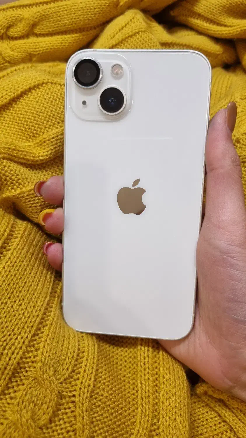 آیفون ۱۳ -رم ۲۵۶ گیگ- رنگ سفید (کد CH)|موبایل|تهران, حسینآباد|دیوار