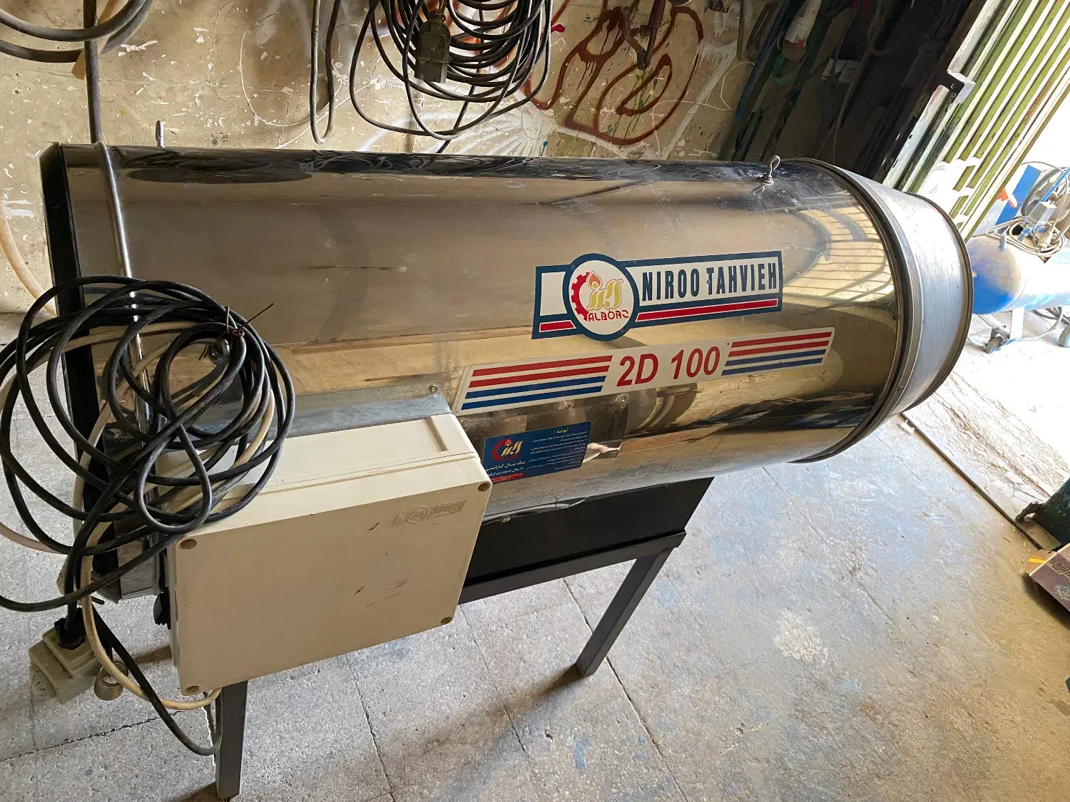 جت هیتر ۱۰۰ هزار ۲ گانه ۲ موتوره نیرو تحویه البرز|بخاری، هیتر، شومینه|خمینیشهر, |دیوار