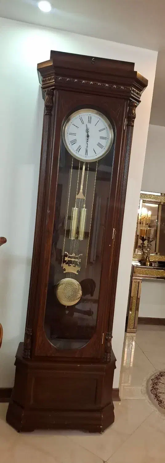 ساعت ایستاده چوبی شیک|ساعت دیواری و تزئینی|اراک, |دیوار