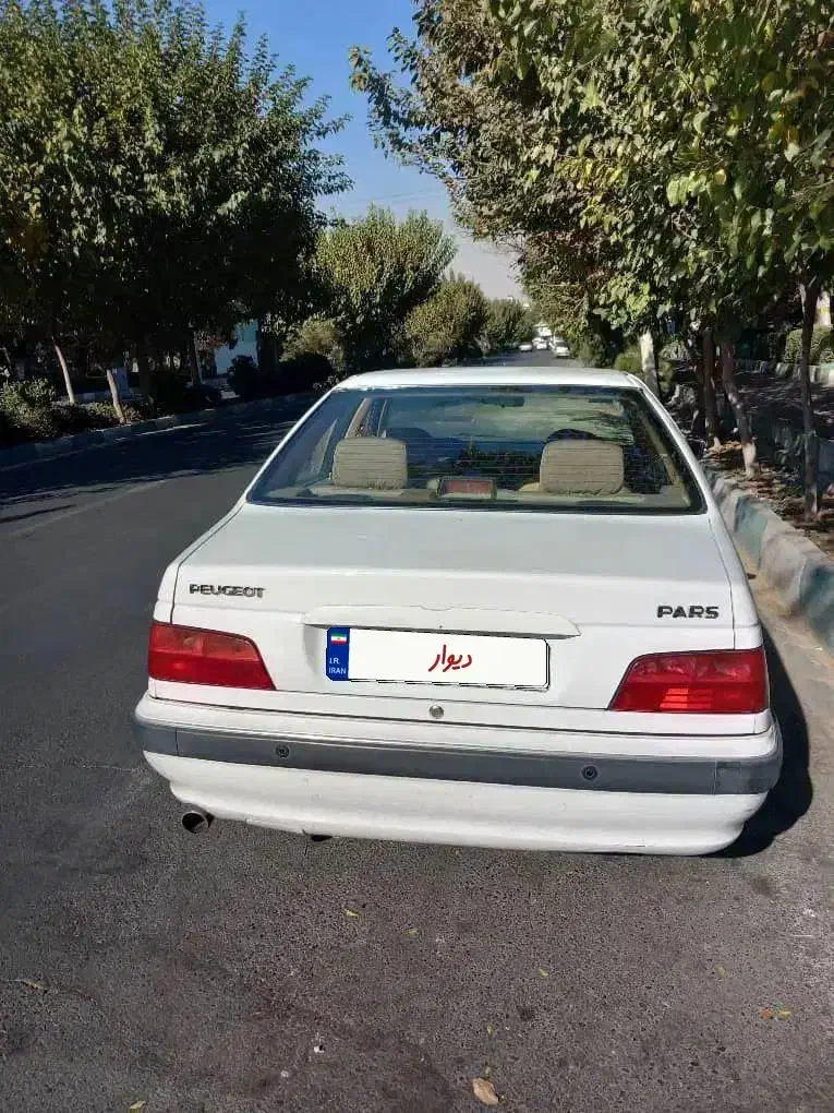 پارسtu5سفید مدل۹۶|خودرو سواری و وانت|تهران, تختی|دیوار