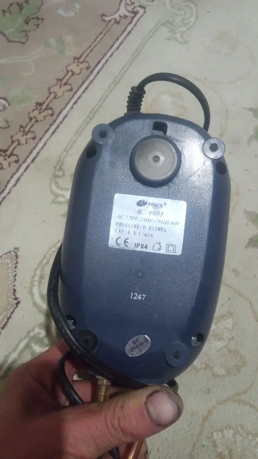 پمپ هوا اکواریوم|ماهی|سلفچگان, |دیوار