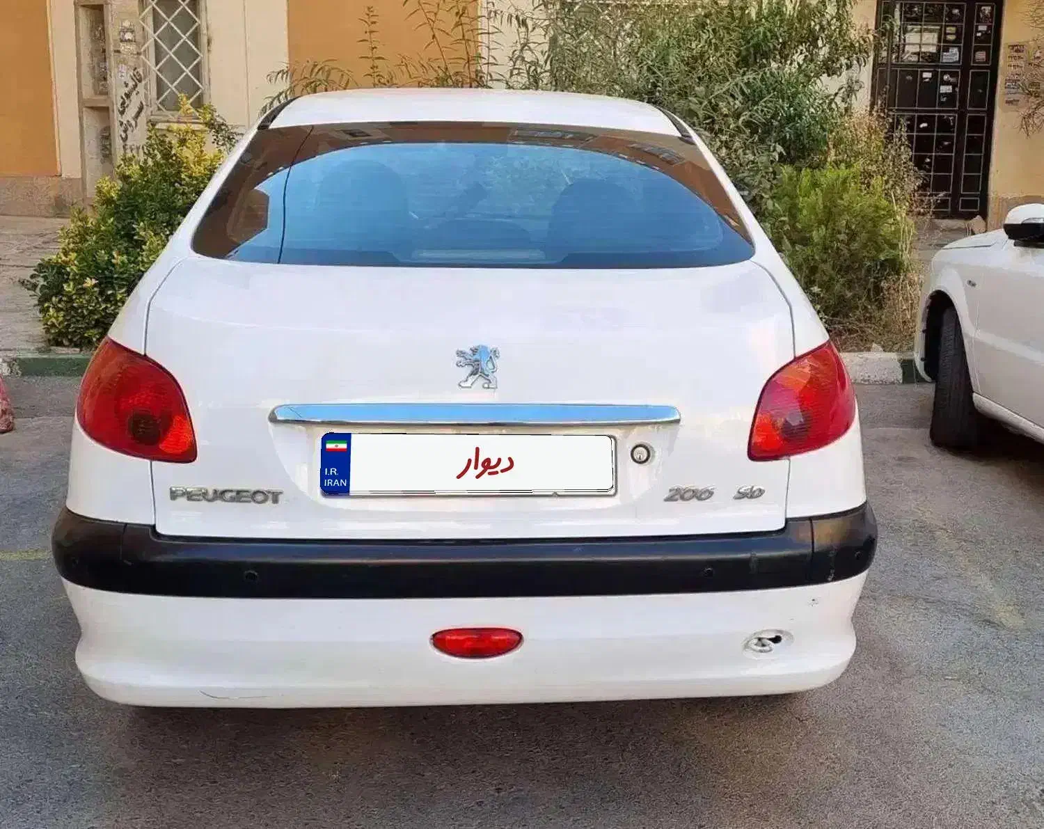 206sd-رنگ سفید|خودرو سواری و وانت|کرج, جهان‌شهر|دیوار