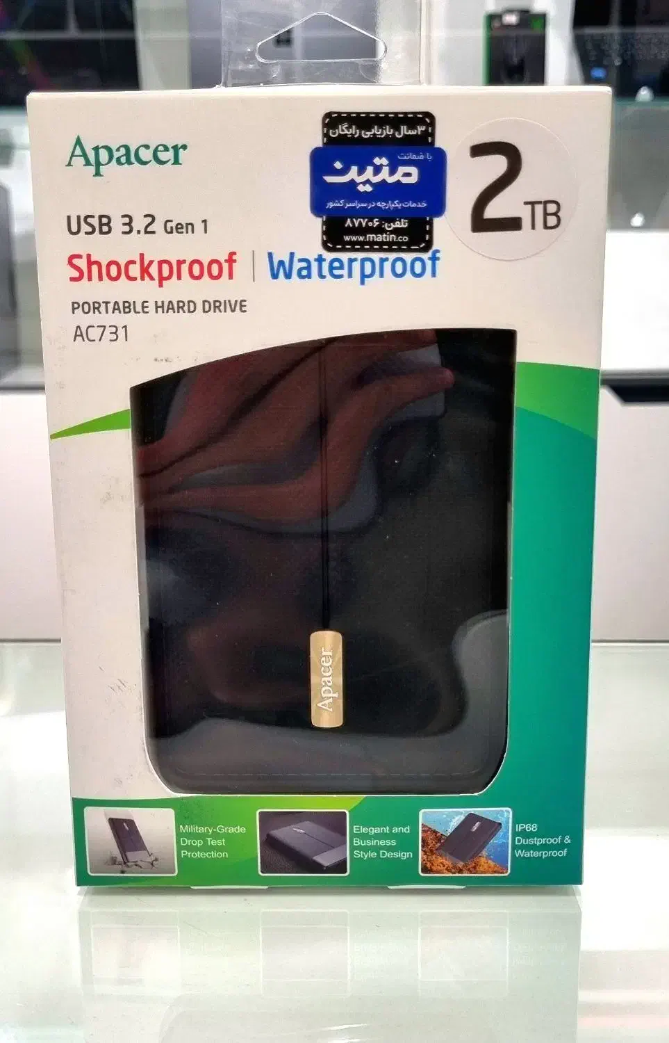 هارد APACER 2TB AC731|قطعات و لوازم جانبی رایانه|کرمان, |دیوار