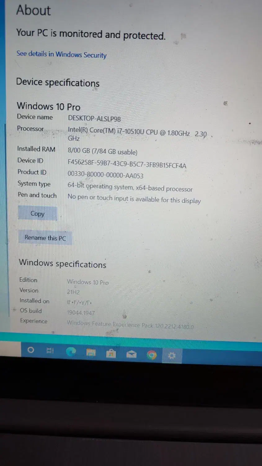 لب تاپ لنوو نسل ۱۰|رایانه همراه|کرمان, |دیوار