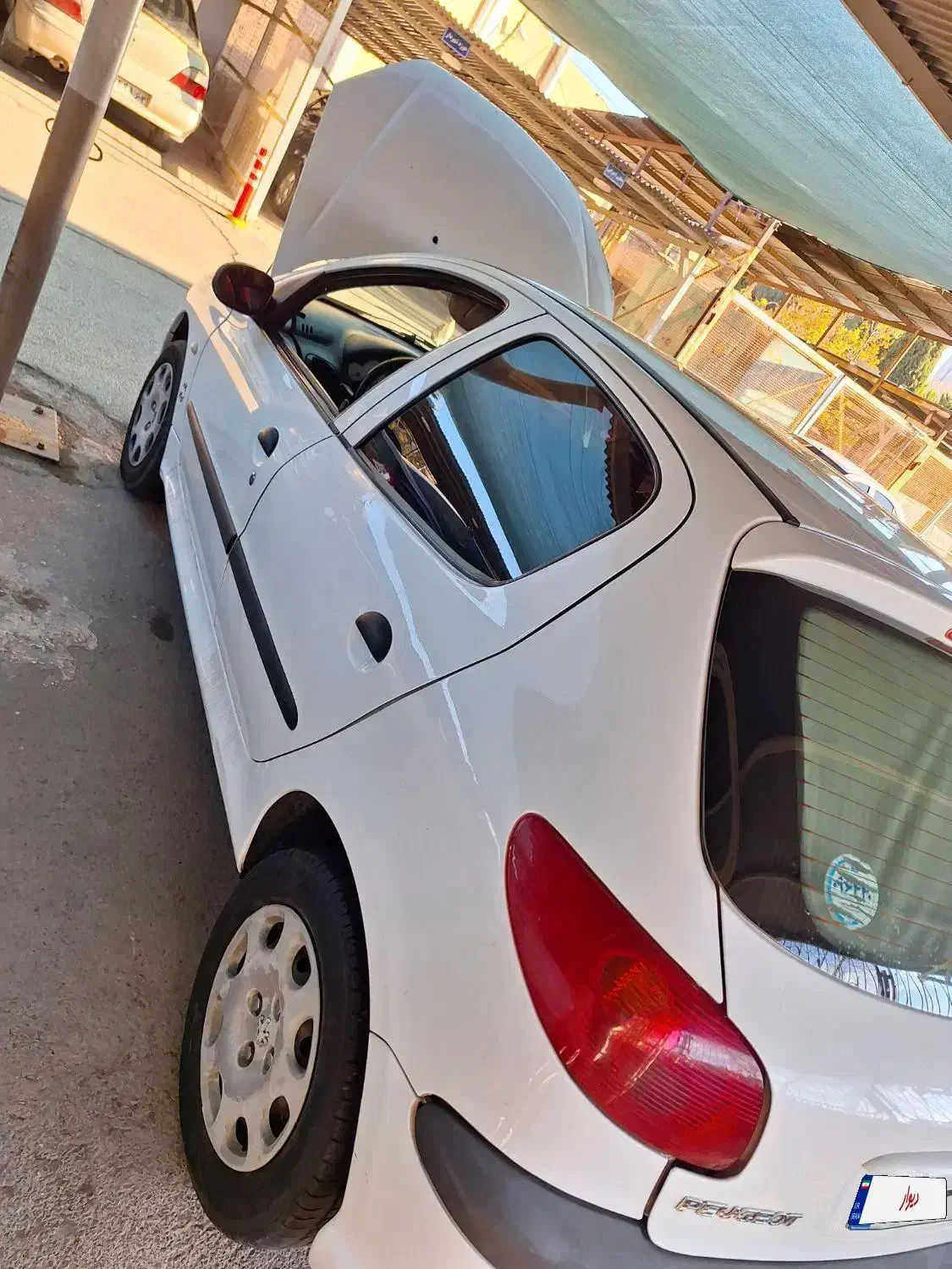 فروش پژو206 تیپ 2|خودرو سواری و وانت|شیراز, گلدشت معالیآباد|دیوار