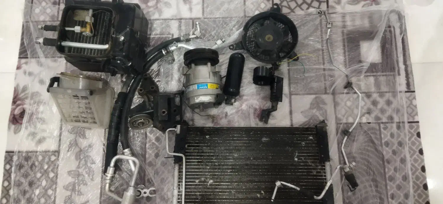 لوازم پک کمک کولر پراید سالم|قطعات یدکی و لوازم جانبی|تبریز, |دیوار