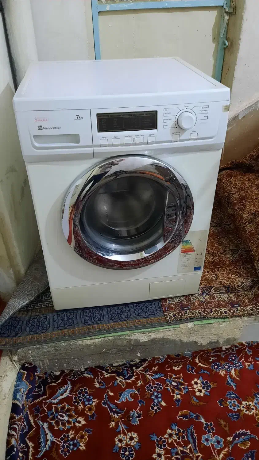 لباسشویی اسنوا۷کیلویی|ماشین لباسشویی و خشک‌کن لباس|بروجرد, |دیوار