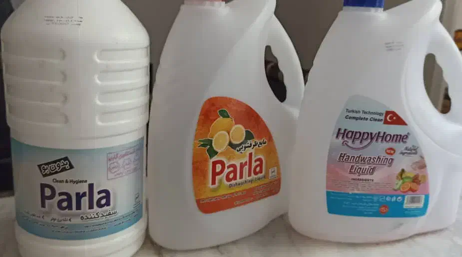 مایع شوینده بهداشتی|مواد شوینده و دستمال کاغذی|قم, چهل درخت‎|دیوار