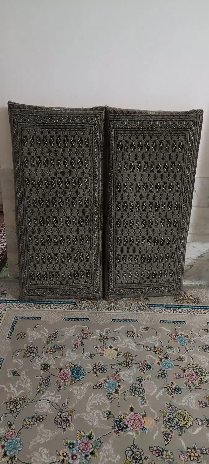 پشتی قالینی 2عدد|پشتی|کاشمر, |دیوار