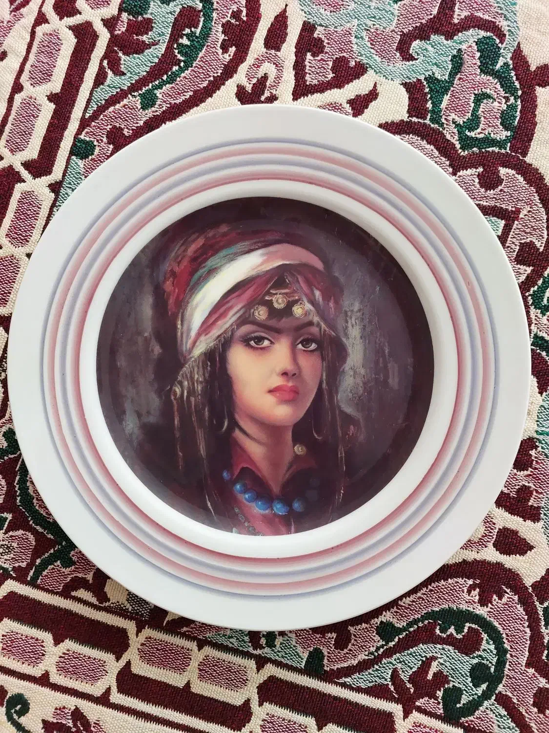 بشقاب دیوار کوب|صنایع دستی و سایر لوازم تزئینی|اردبیل, |دیوار