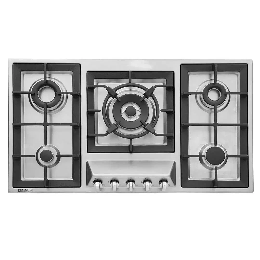 اجاق گاز 5 شعله استیل البرز|اجاق گاز و لوازم برقی پخت‌وپز|اصفهان, احمدآباد|دیوار