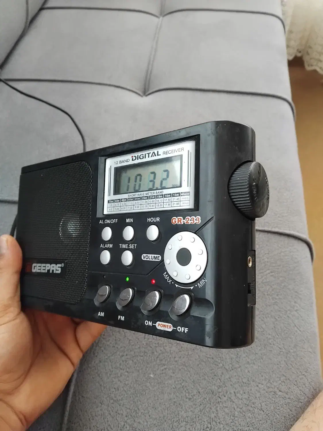 رادیو دیجتال ۱۲ موج اصلی مارک جی پاس|پخش‌کننده همراه|ارومیه, |دیوار