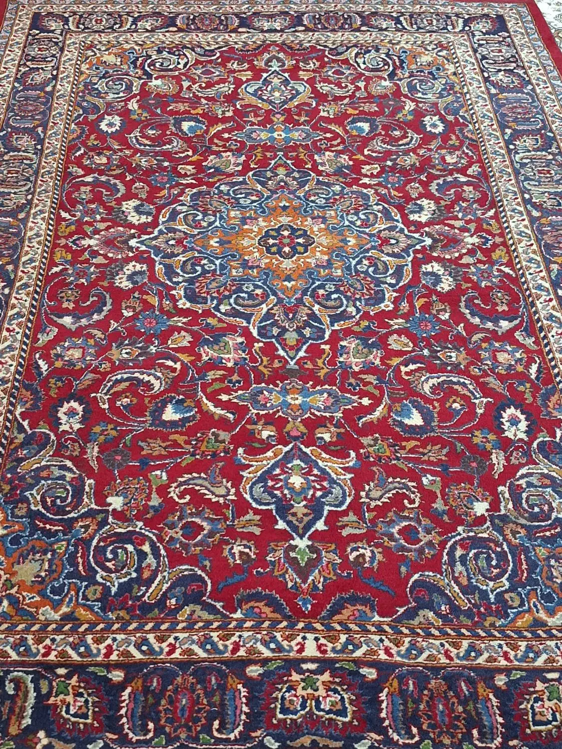 دو تخته فرش دستباف مشهد ، ۶ متری|فرش|ری, دولت‌آباد|دیوار