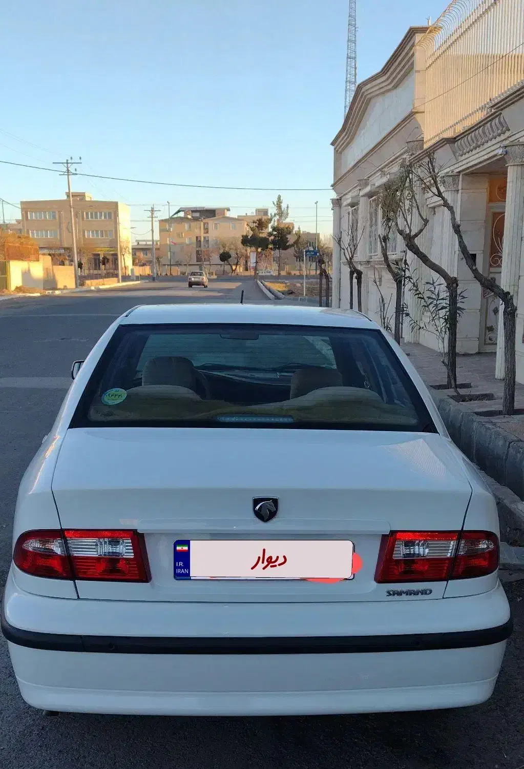 سمند ef7 99 سفید بیرنگ|خودرو سواری و وانت|پرند, فاز ۲|دیوار