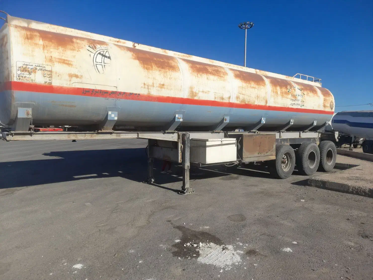 اجاره تانکر سه محور دستساز|خودرو سنگین|بیرجند, |دیوار