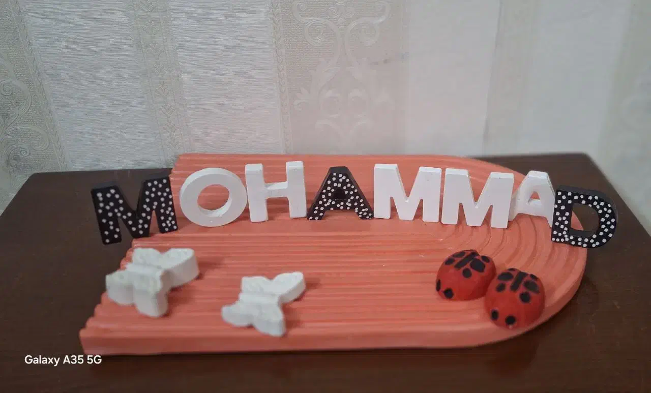 استند اسم سنگ وشمع|مجسمه، تندیس، ماکت|اسلامشهر, شهرک قائمیه|دیوار