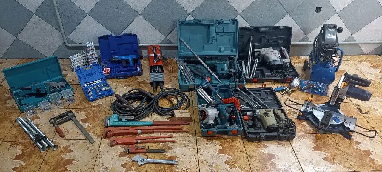 فروش ابزارآلات نو و کارکرده زیر قیمت|ابزارآلات|کرج, کوی امامیه|دیوار