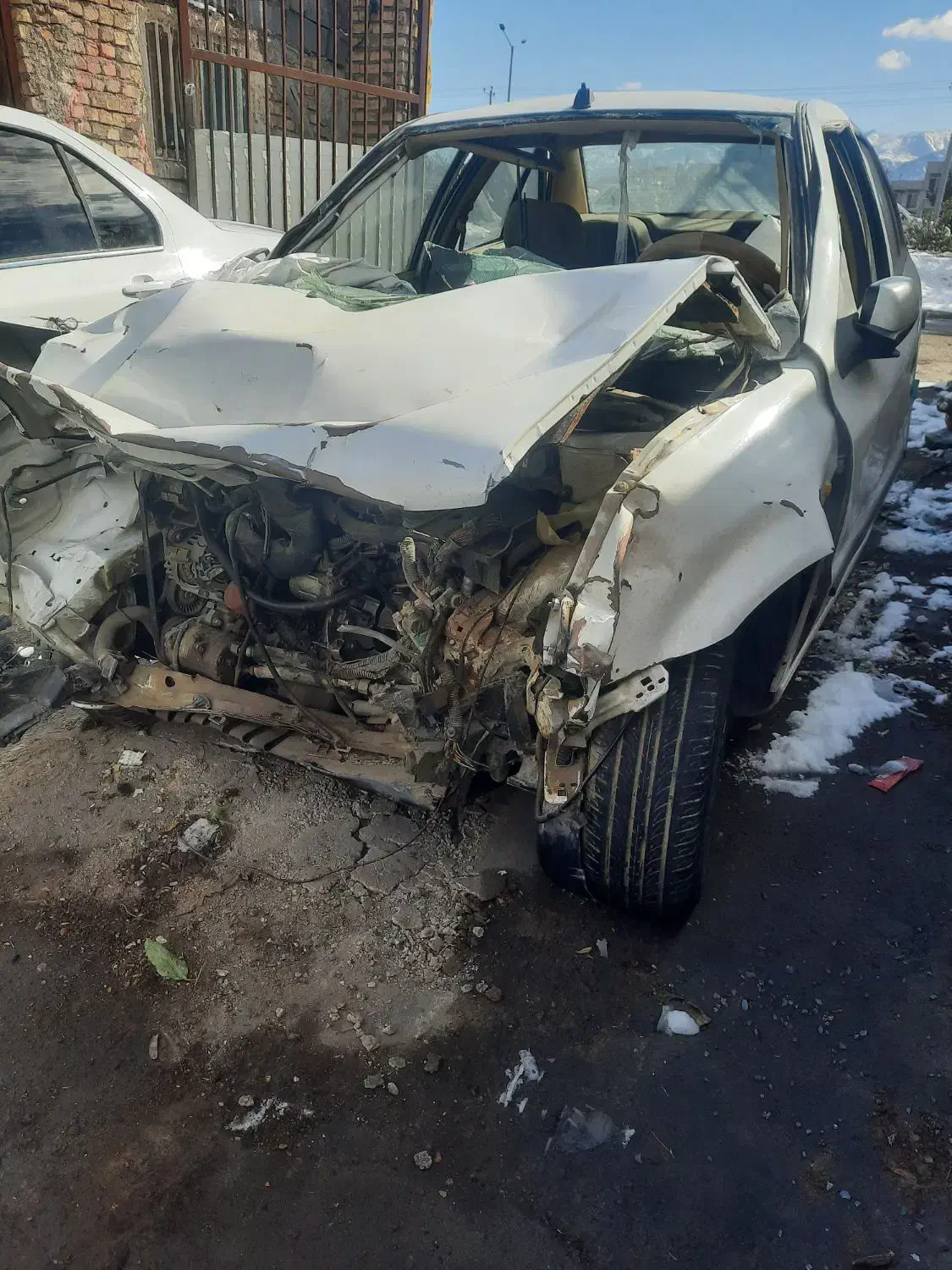 سمند LXمدل ۹۷تصادفی|خودرو سواری و وانت|بیرجند, |دیوار