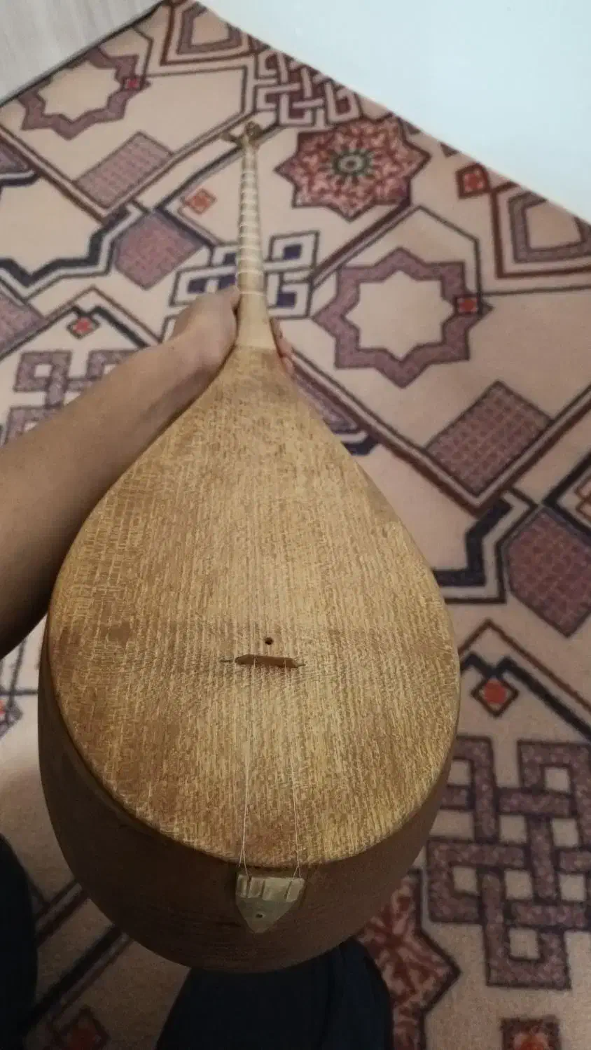 دوتار کاسه متوسط  مناسب اموزش و نواختن|سازهای سنتی|بجنورد, |دیوار