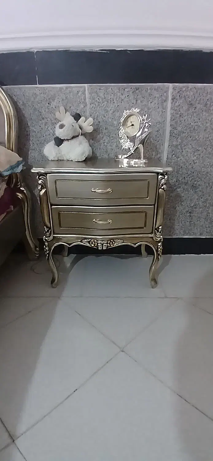 سرویس خواب ورق نقره سلطنتی|تخت و سرویس خواب|ایرانشهر, |دیوار