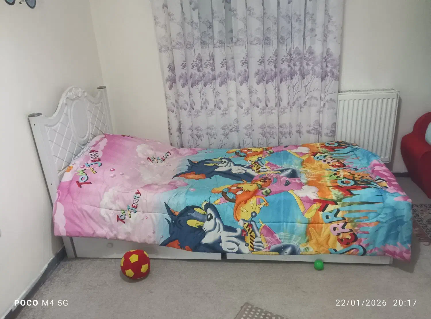 تخت خواب یک نفره|تخت و سرویس خواب|تهران, وصفنارد|دیوار