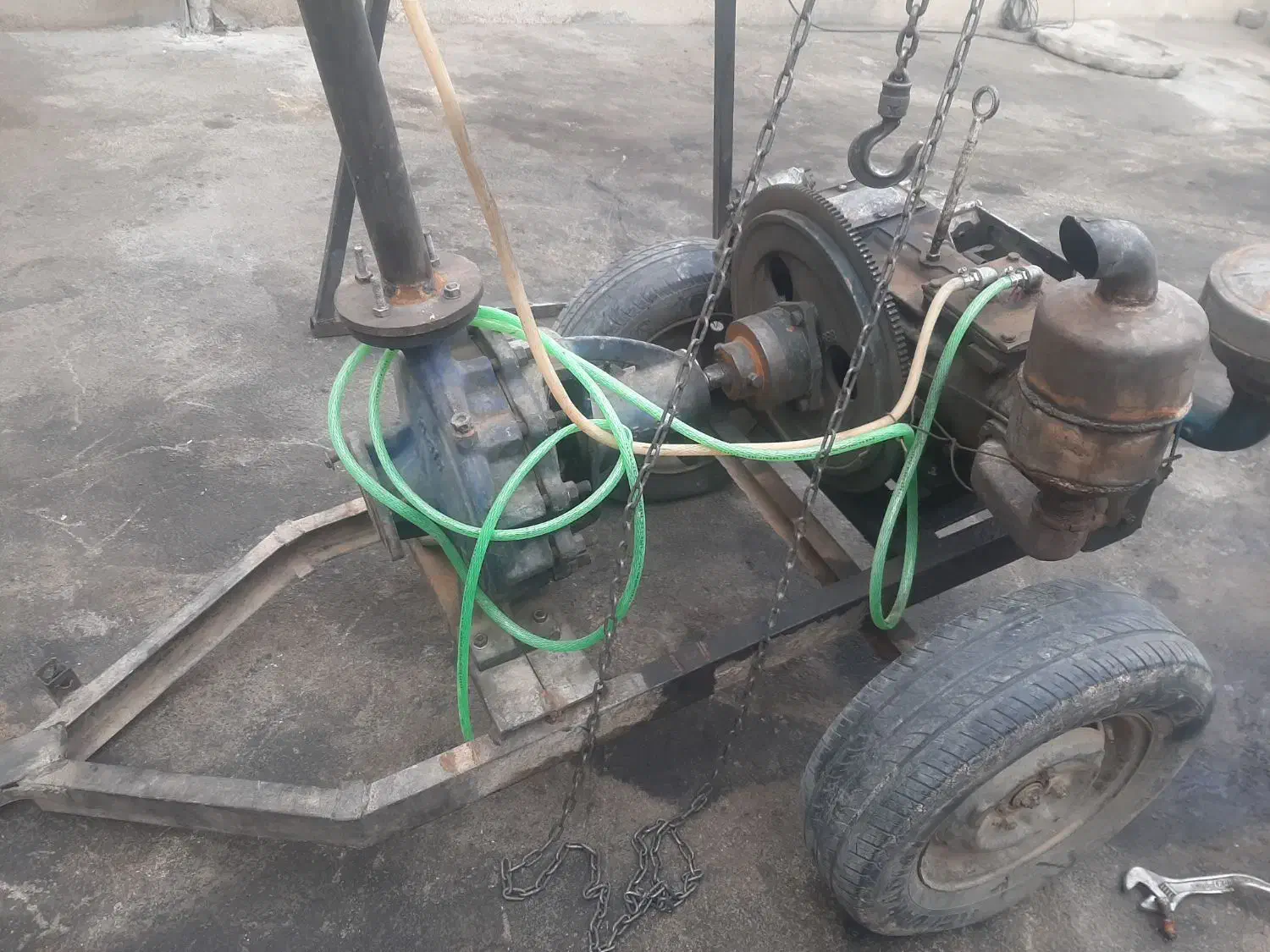 موتور اب چانگفا ۲۲ اسب|ماشینآلات صنعتی|دیواندره, |دیوار