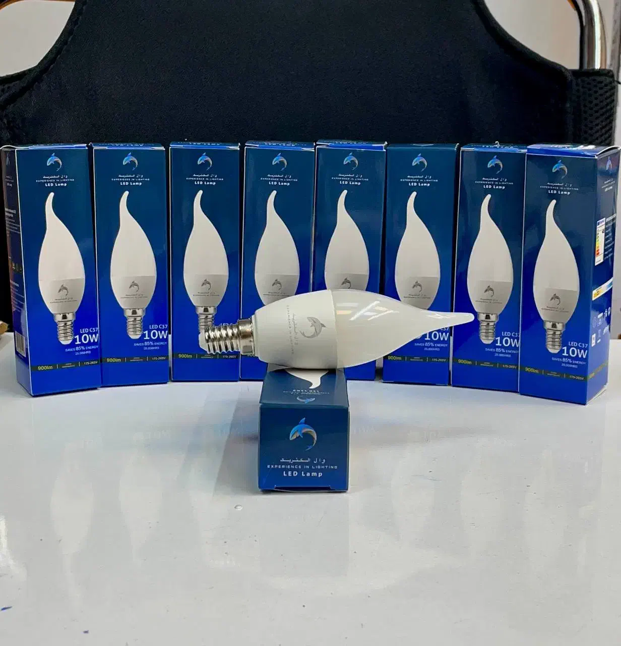 لامپ اشکی شمعی ۱۰وات پور نور ال ای دی|لامپ و چراغ|تبریز, |دیوار