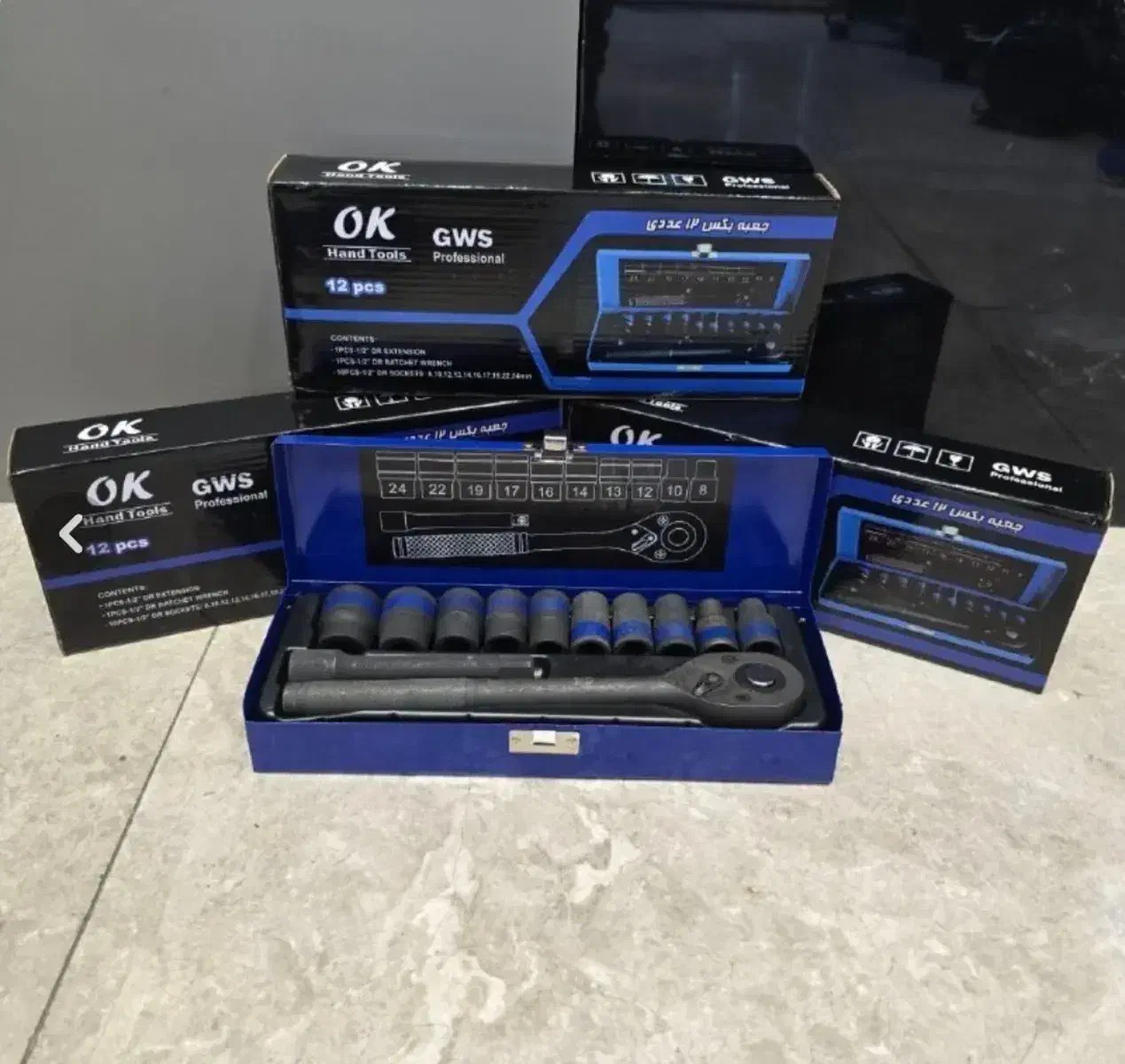 آچار بکس ۱۲ عددی|ابزارآلات|تهران, بهارستان|دیوار