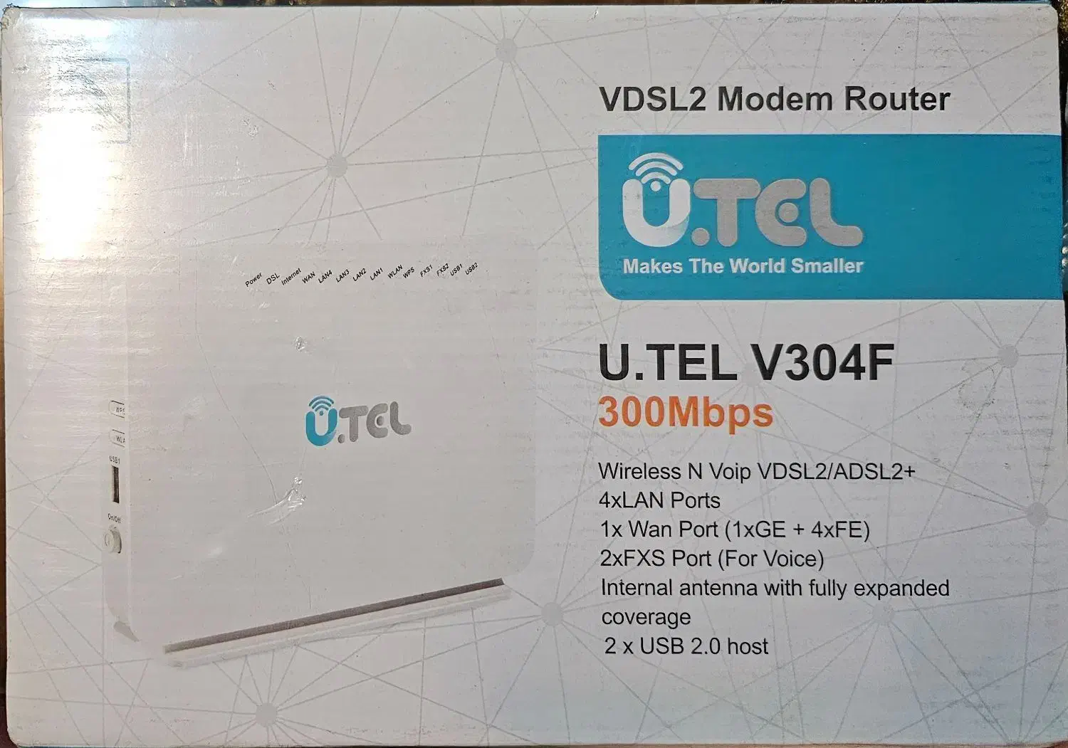 مودم یوتل  V304F آکبند فروشی|مودم و تجهیزات شبکه|تهران, شهرک دانشگاه|دیوار