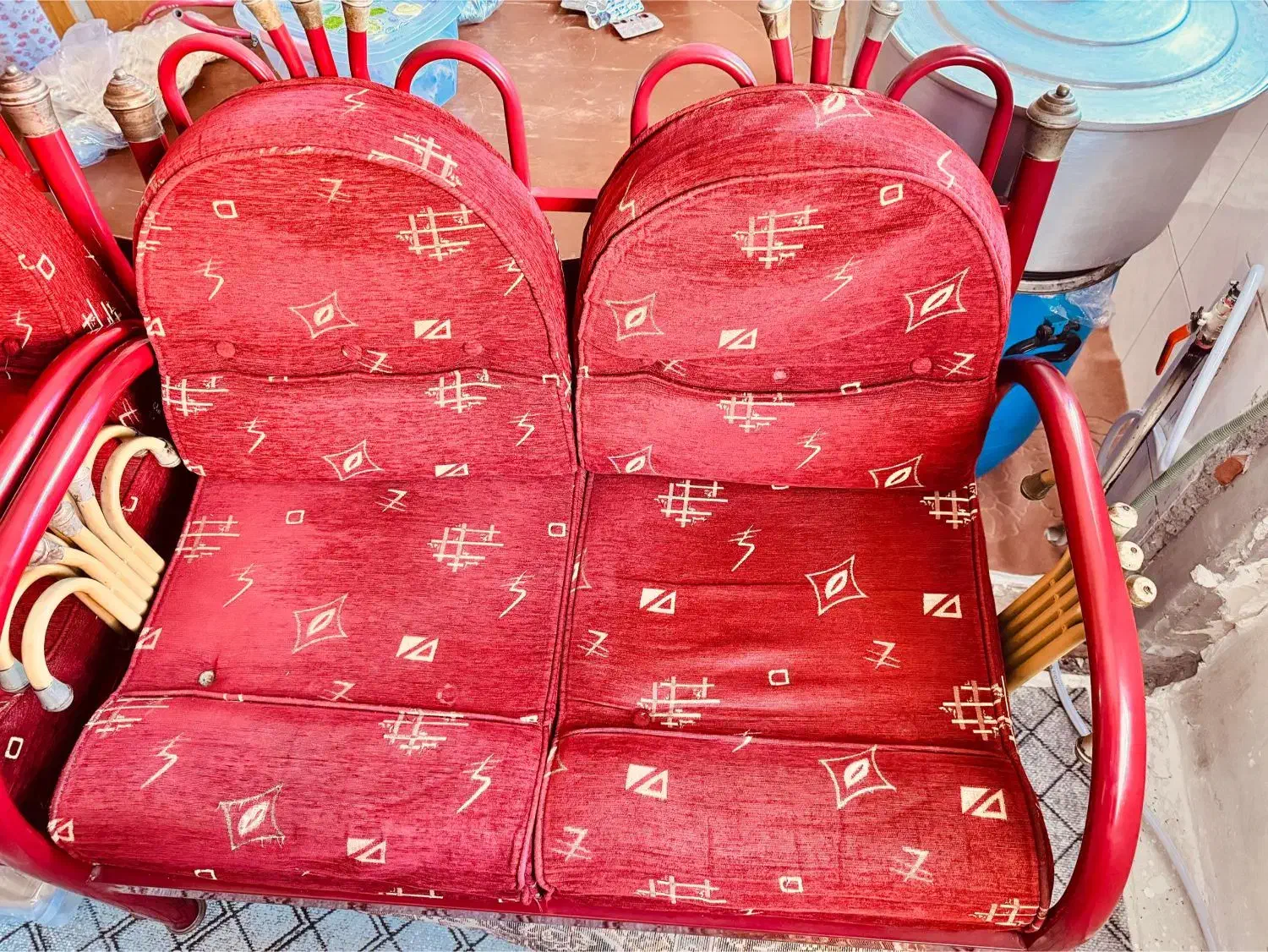 مبل هفت نفره|مبلمان خانگی و میز عسلی|لاهیجان, شهرک سلمان فارسی|دیوار