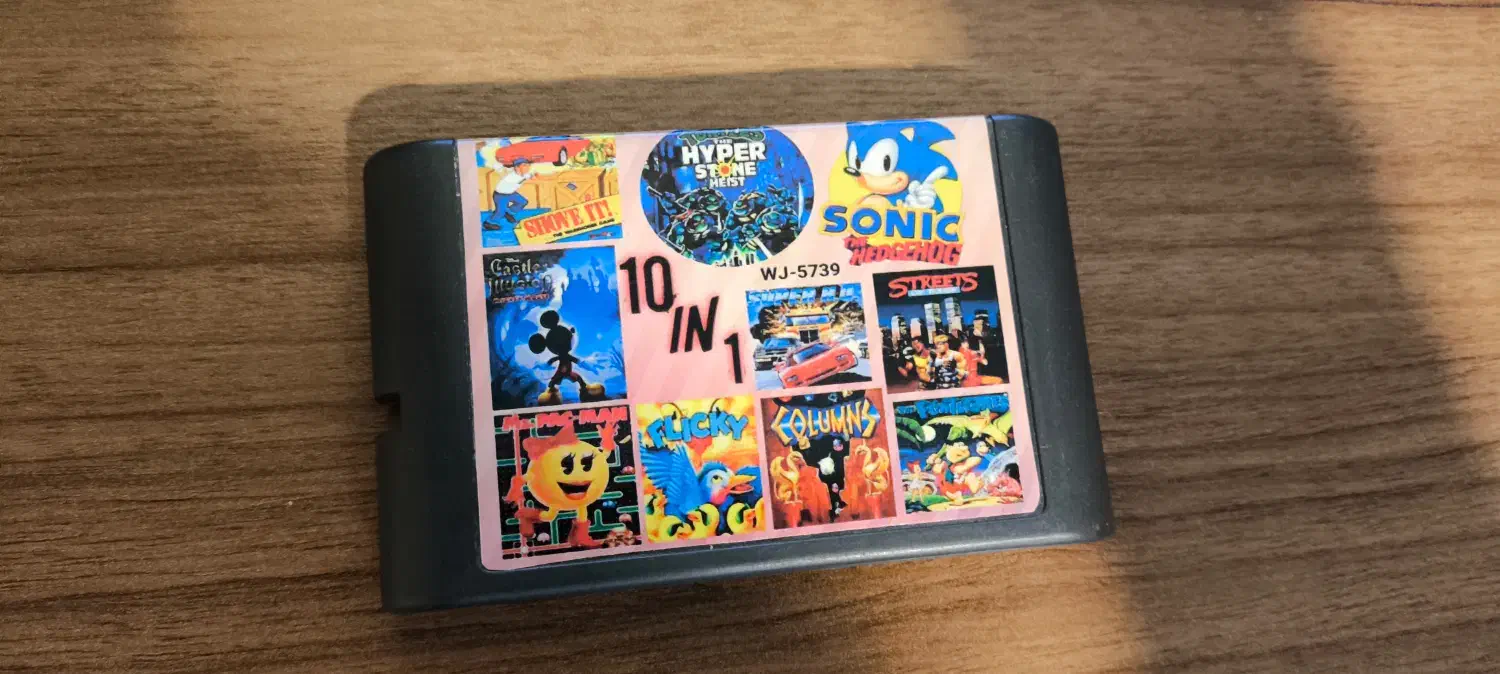 نوار سگا (۱۰ بازی) کاملا نو|کنسول، بازی ویدئویی و آنلاین|ملایر, |دیوار