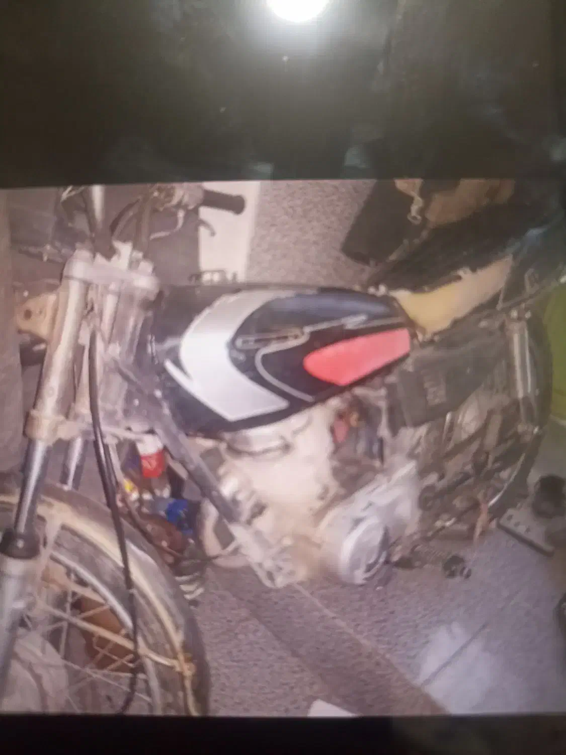 موتور مزایده مدل ۸۳|موتورسیکلت|مهاباد (آذربایجان غربی), |دیوار