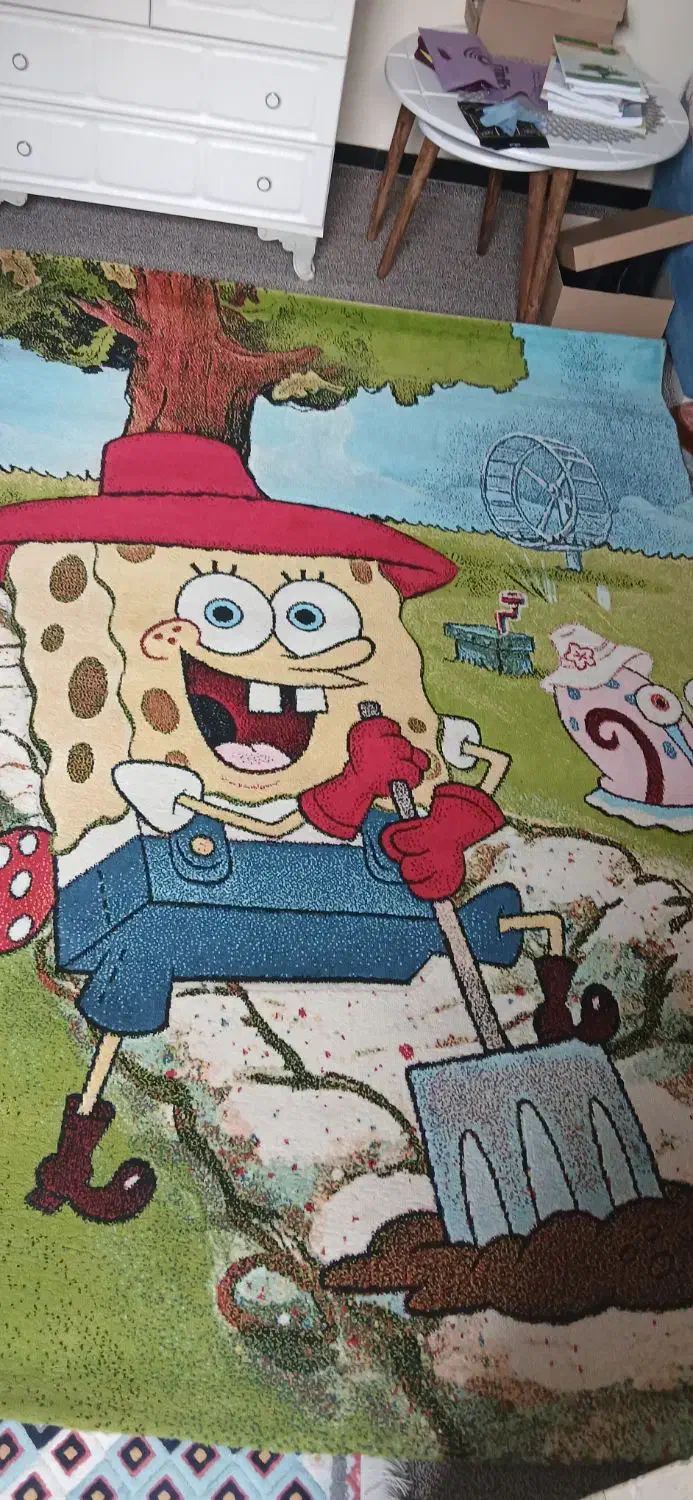 فرش بچه گانه نو نو استفاده نشده اصلا|فرش|بندر ماهشهر, |دیوار