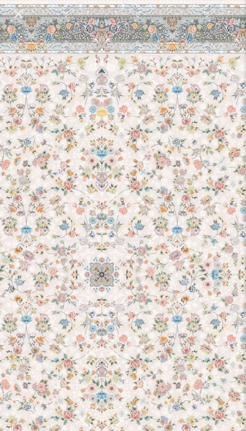 قالی 12 متری الماس کویر گل برجسته|فرش|کرمان, |دیوار