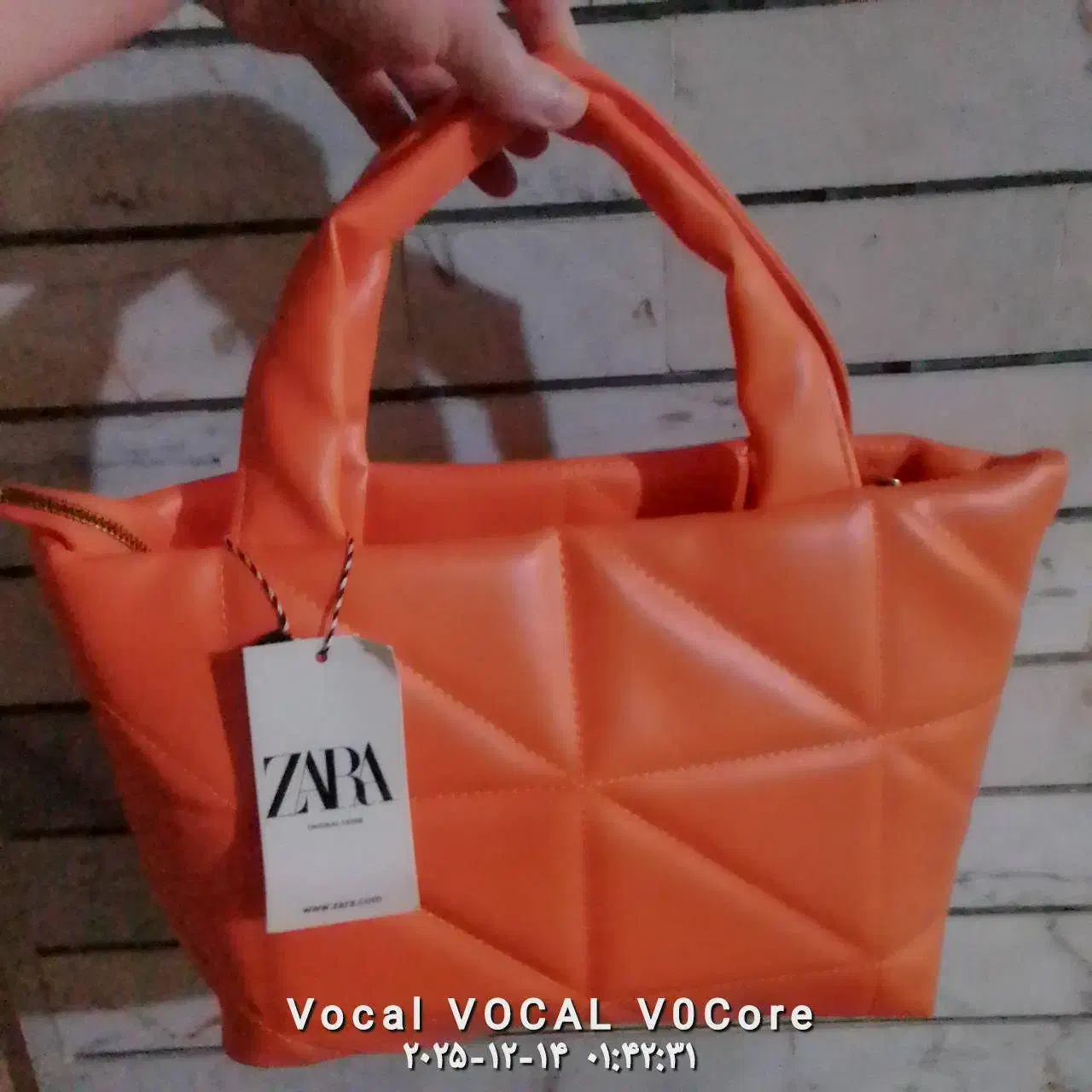 کیف چرم نارنجی رنگ|کیف، کفش، کمربند|تربتحیدریه, پائین ولایت|دیوار