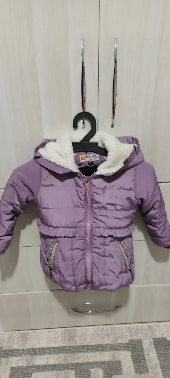 کاپشن عروسکی لباس سه تیکه|کفش و لباس بچه|سنندج, |دیوار