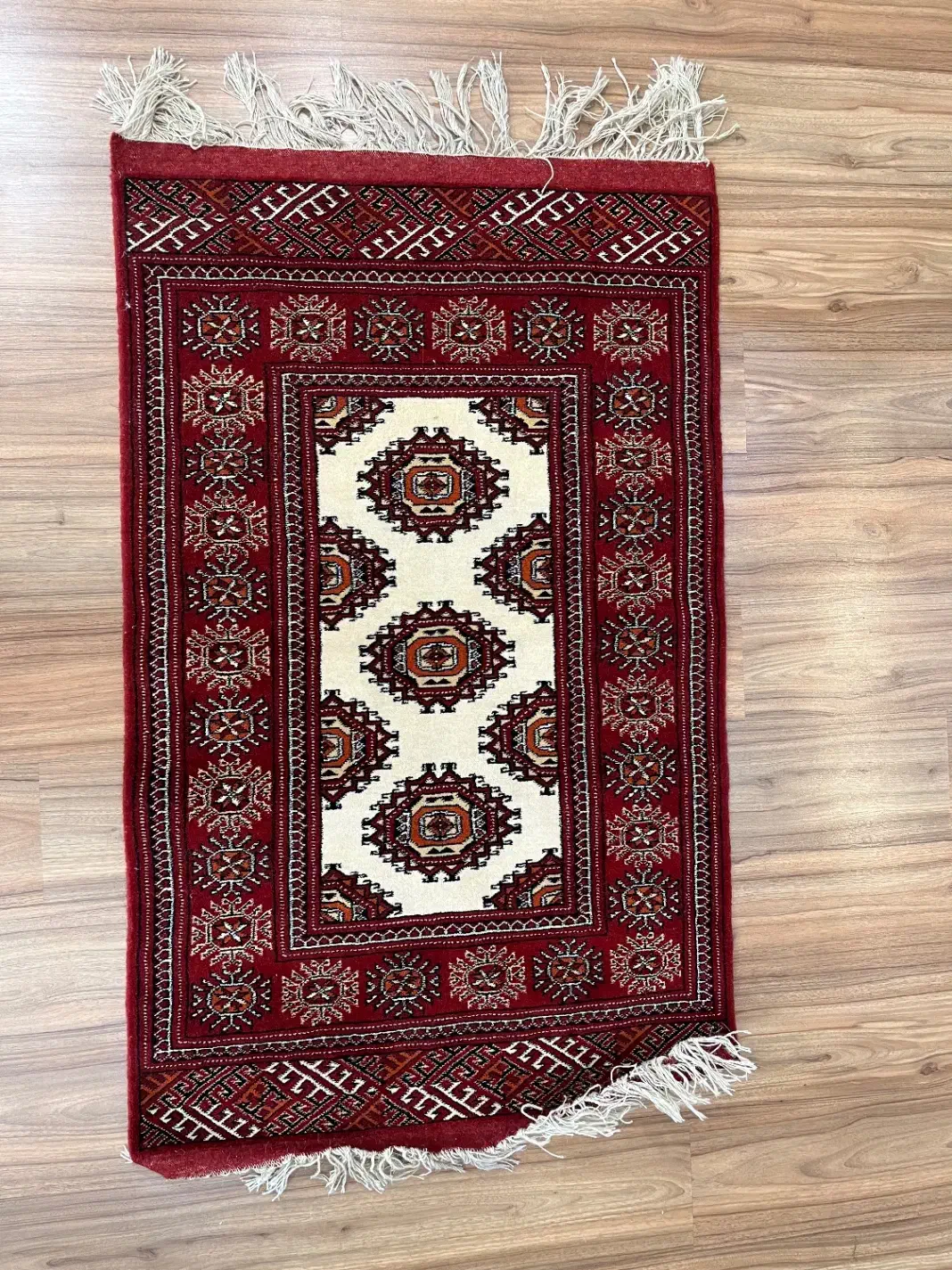 قالیچه دستباف ترکمنی|فرش|گنبد کاووس, |دیوار