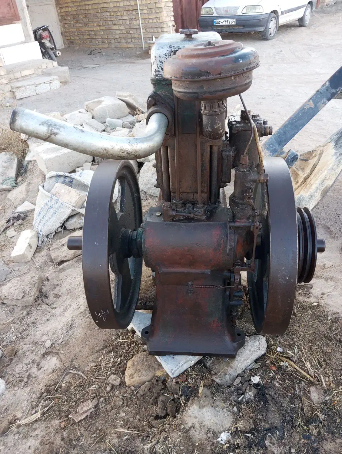 موتور آبکشی لیستر 8 اسب|ماشینآلات صنعتی|ورزنه, |دیوار