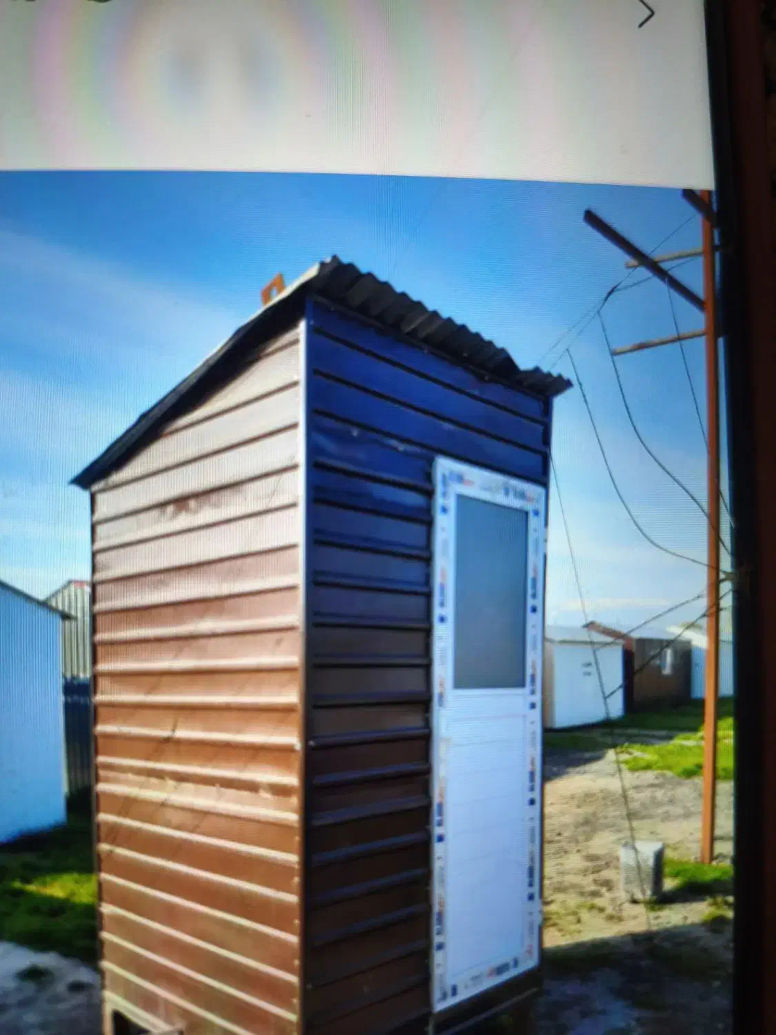 کانکس سرویس بهداشتی 1/5*1/5|مصالح و تجهیزات ساختمان|ساری, |دیوار