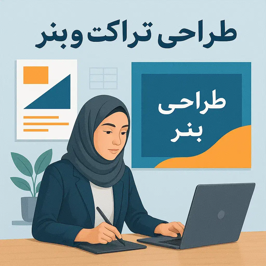 طراحی بنر، تراکت، کارت و پست اینستاگرام|خدمات رایانهای و موبایل|ورامین, ورامین|دیوار