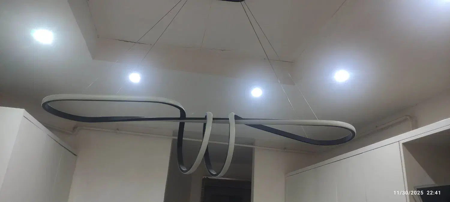 لوستر افتابی|لوستر و چراغ آویز|فومن, |دیوار