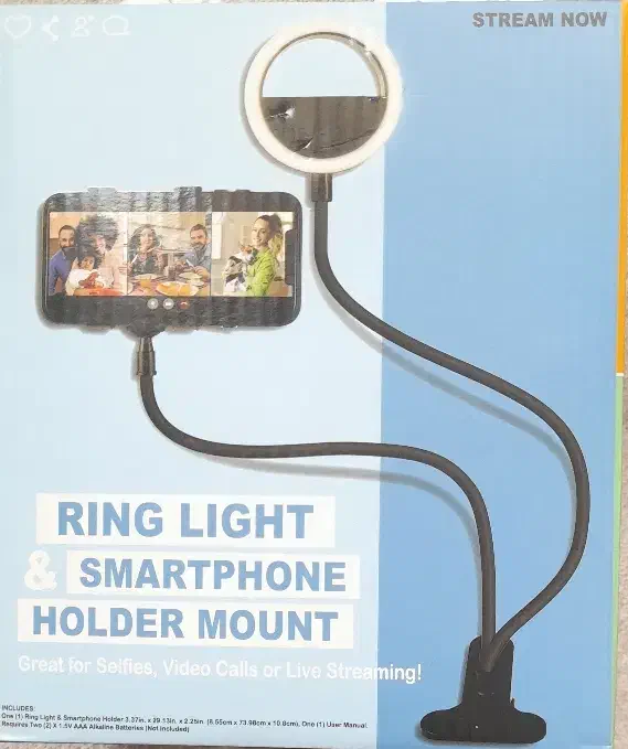 رینگ لایت رو میزی گیره ای|لوازم جانبی موبایل و تبلت|سهند, |دیوار