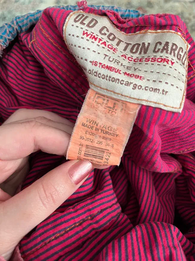 کوله‌پشتی ترک Old Cotton Cargo اصل|کیف، کفش، کمربند|شاهرود, |دیوار