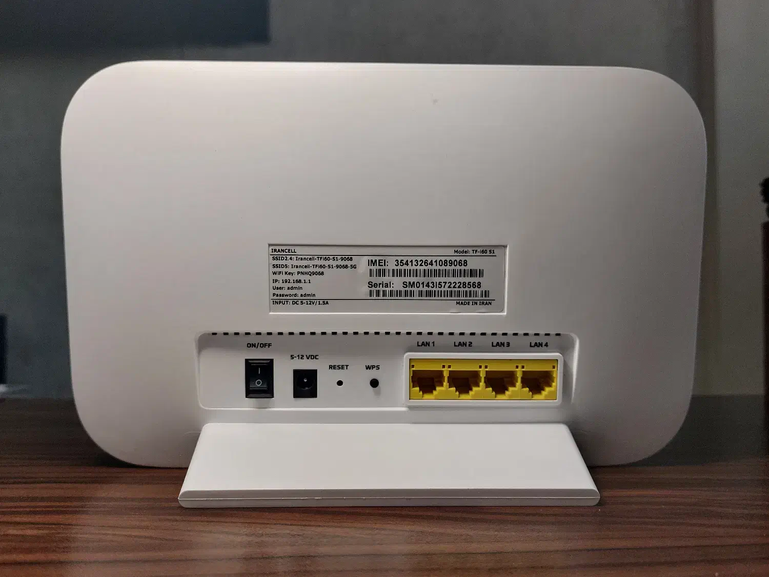 مودم TFi60-S1 ایرانسل TDLTE 4G/4.5G|مودم و تجهیزات شبکه|تهران, مینیسیتی (شهرک نفت)|دیوار