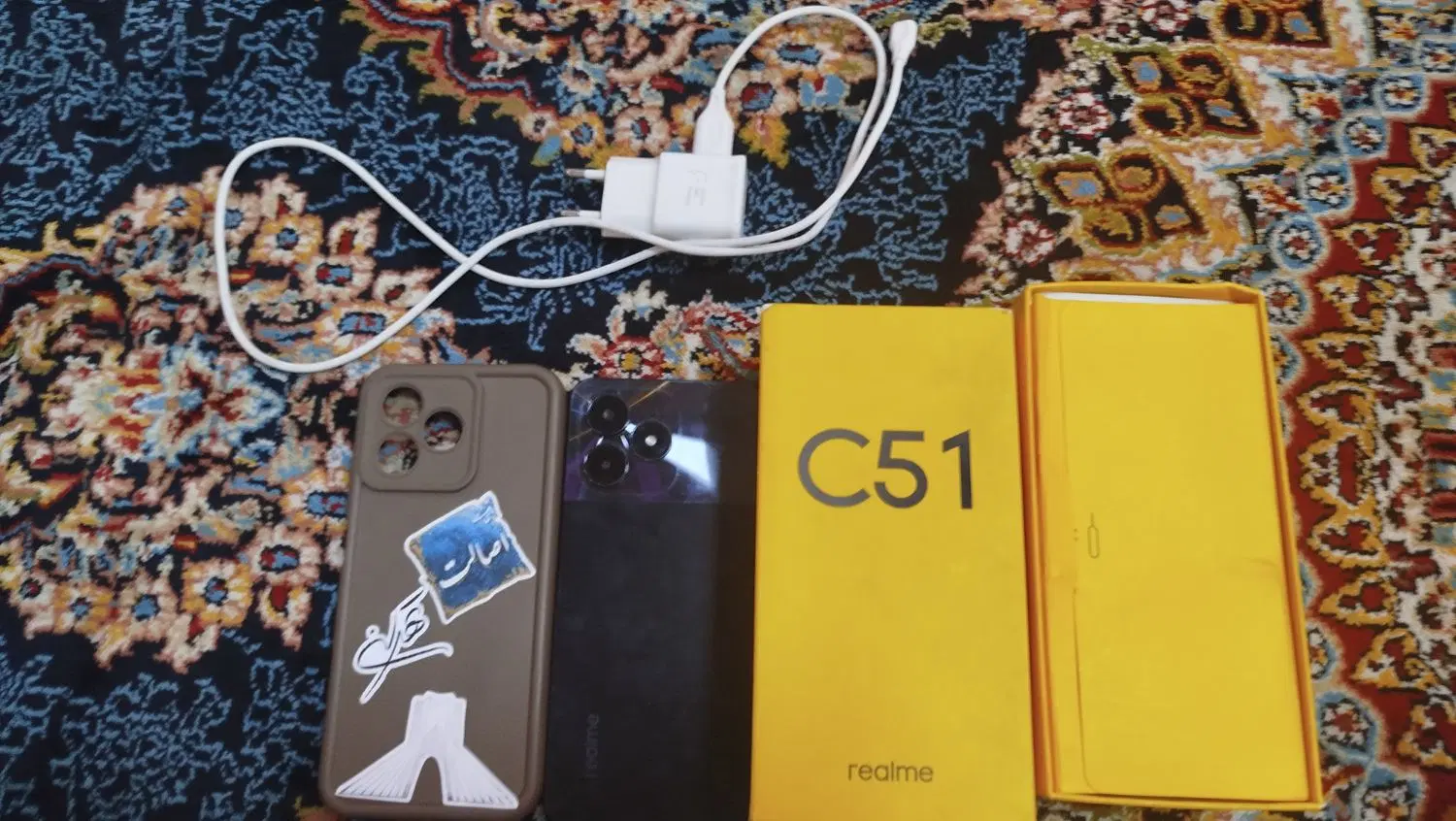 گوشی ریملی c51|موبایل|نجفآباد, فاز ۳ شهرک آزادگان|دیوار