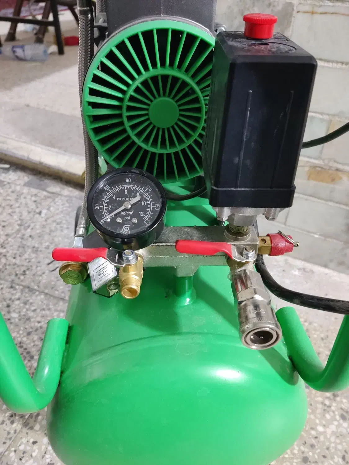 پمپ باد اکو 30لیتری سایلنت|ماشین‌آلات صنعتی|شهرضا, |دیوار